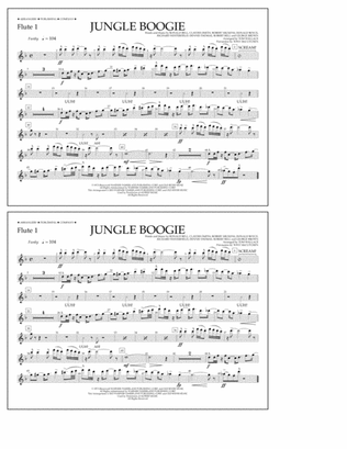 Jungle Boogie - Flute 1
