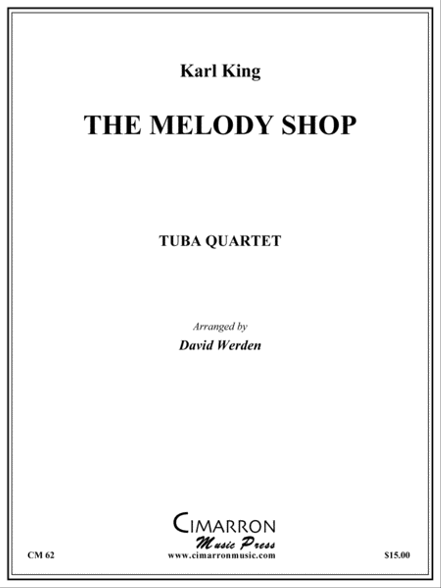 Book cover for The Melody Shop