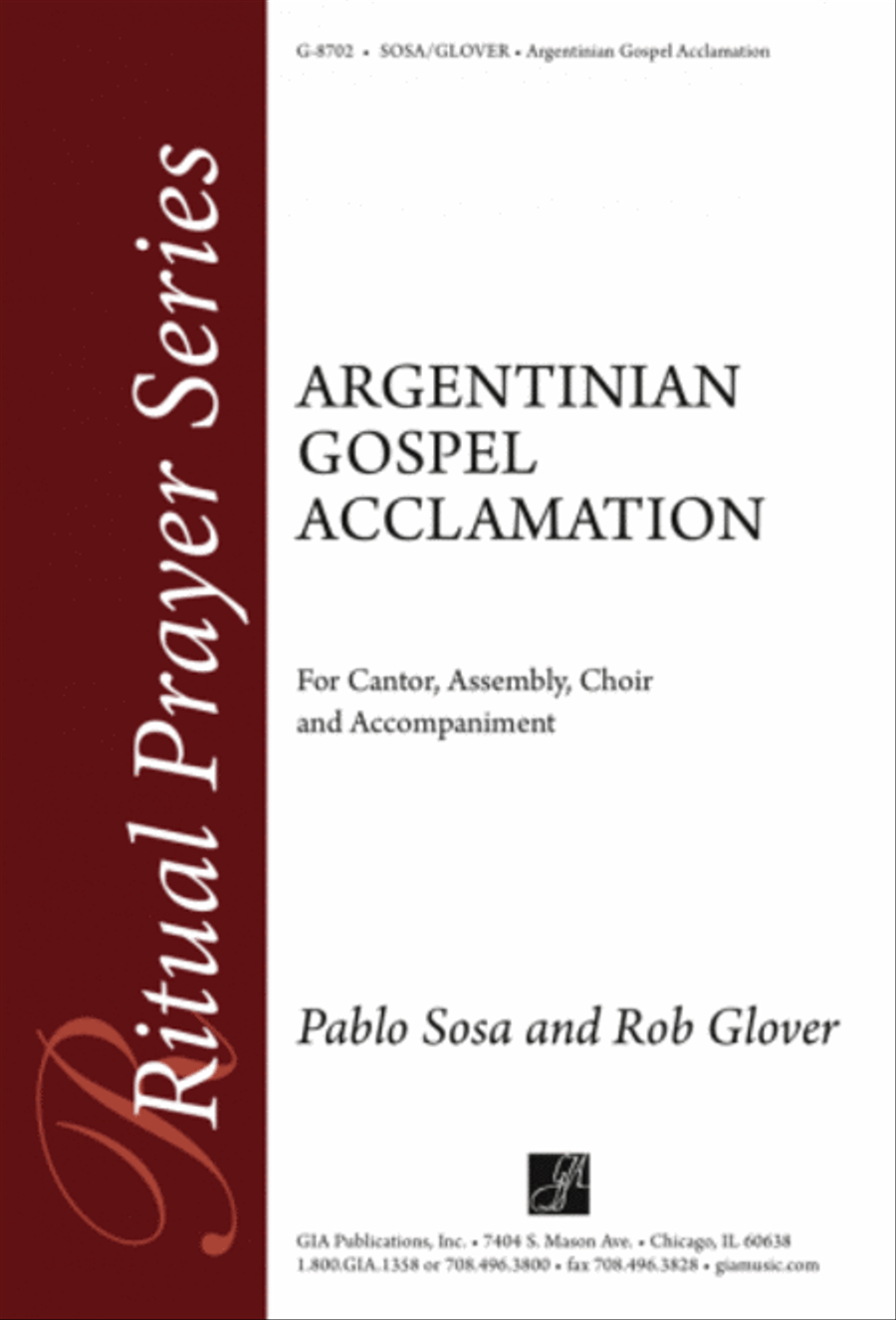 Argentinian Gospel Acclamation - Instrument edition Guitar scores gallery preview page 1