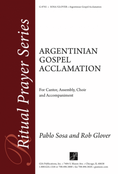 Argentinian Gospel Acclamation - Instrument edition