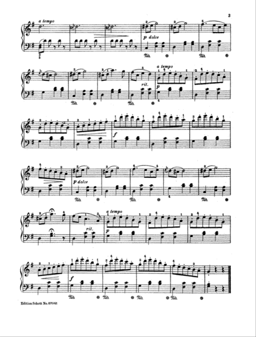 Three Pieces Piano Solo scores gallery preview page 2