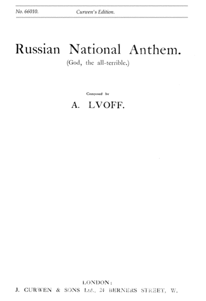 Russian National Anthem