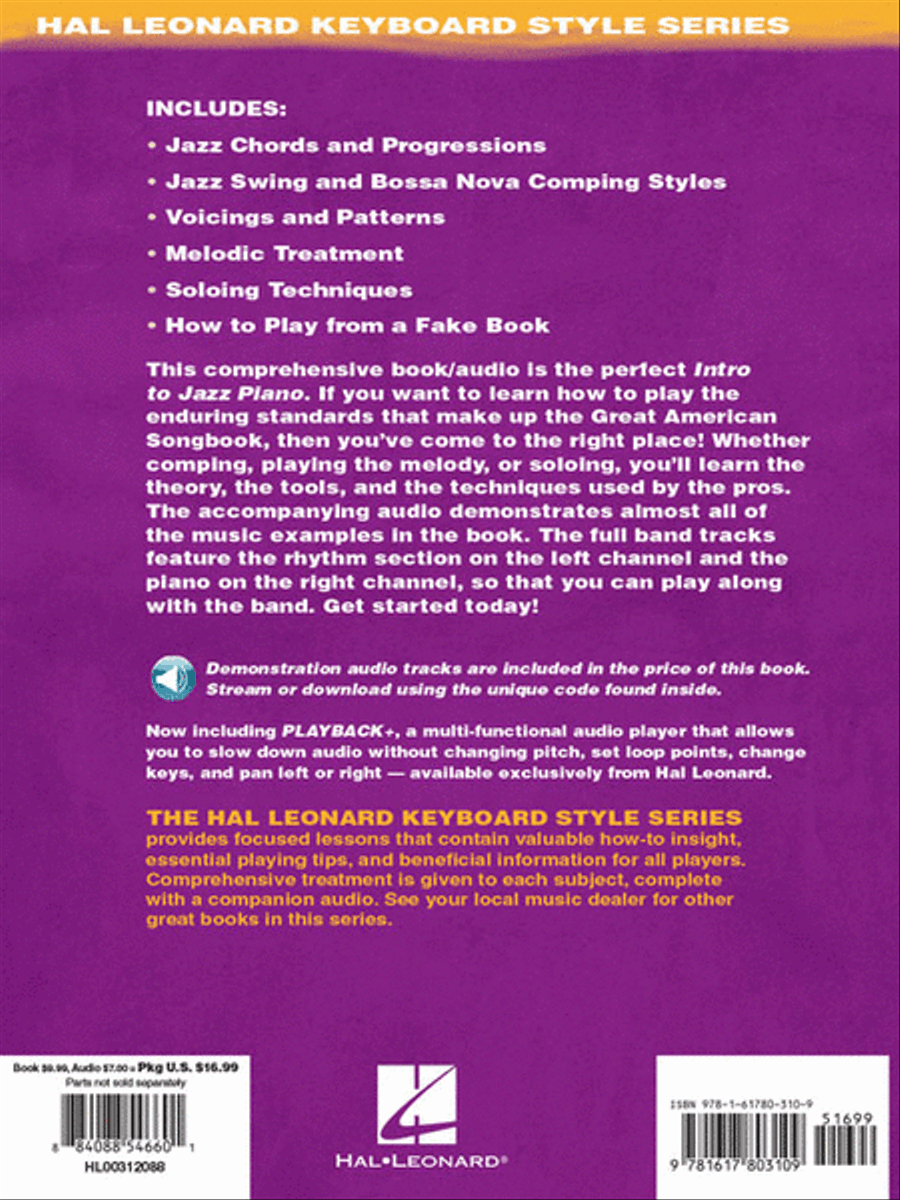Intro to Jazz Piano Piano Method scores gallery preview page 9