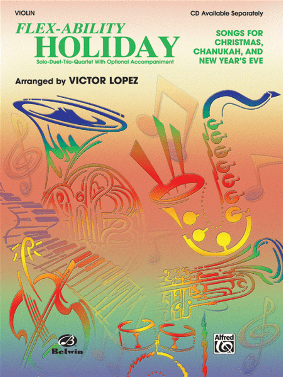 Flex-Ability Holiday -- Solo-Duet-Trio-Quartet with Optional Accompaniment Small Ensemble scores gallery preview page 1
