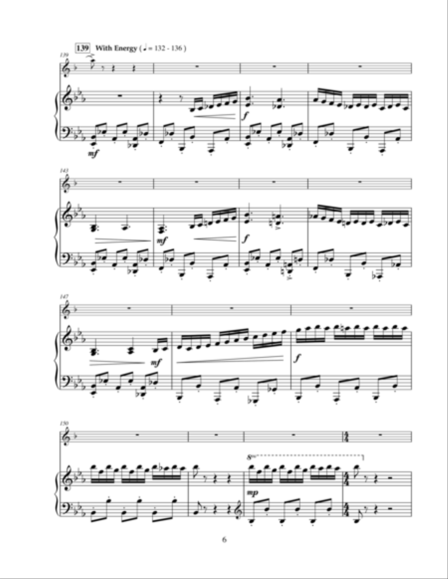 Claramericana - An American Rhapsody for Clarinet Clarinet Solo scores gallery preview page 6