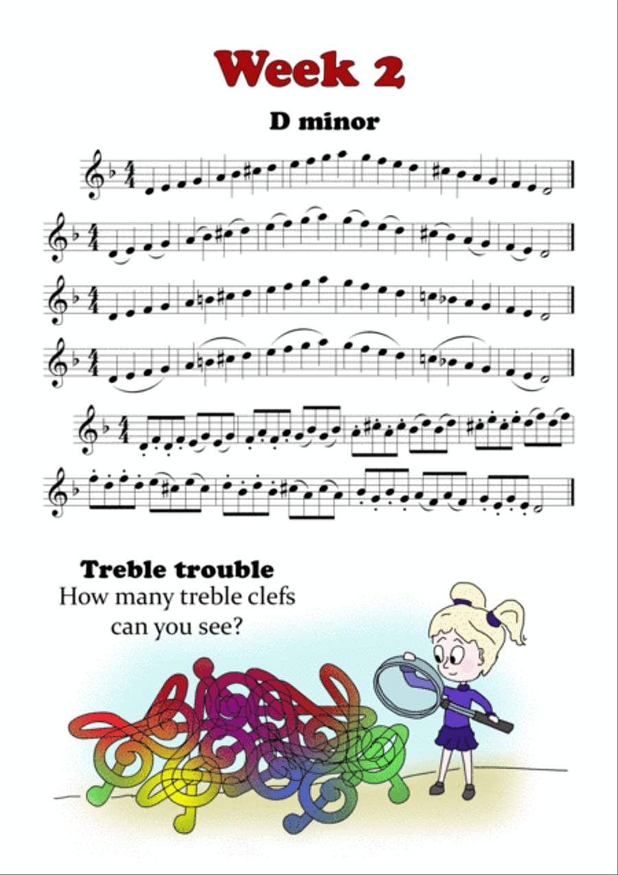Play with fun! Flute Solo scores gallery preview page 6