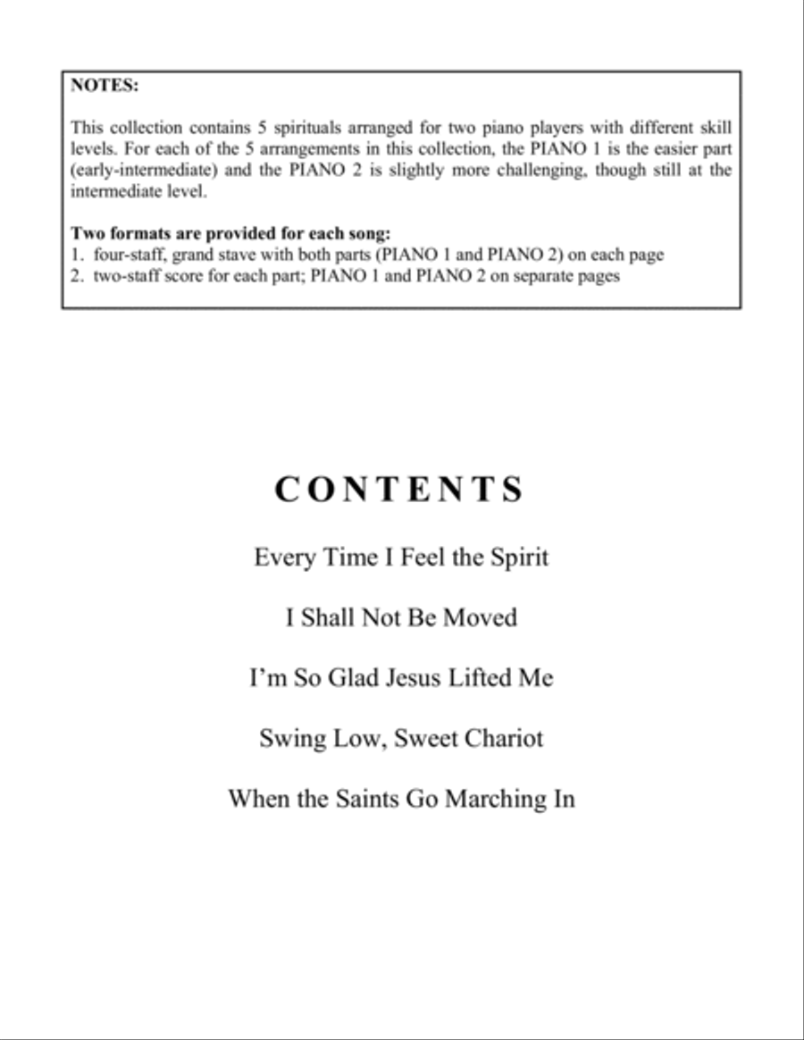 Five Joyful Tunes for Two Pianos (A Collection of 5 Mixed Level Piano Duets for 2 Pianos, 4 Hands) 2 Pianos, 4-Hands scores gallery preview page 4