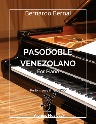 Pasodoble Venezolano - For Piano