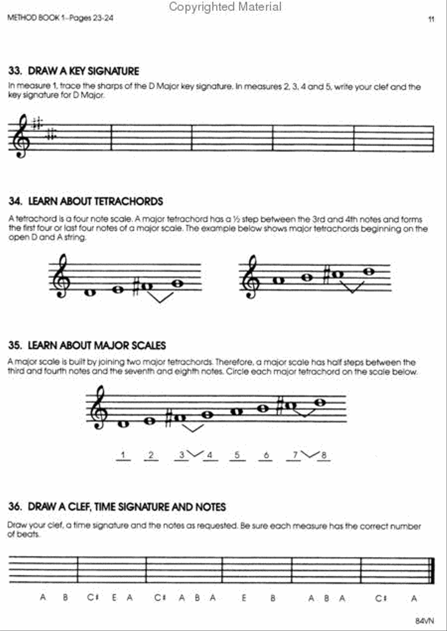 All For Strings - Theory Workbook 1 (Violin) Chamber Orchestra scores gallery preview page 2