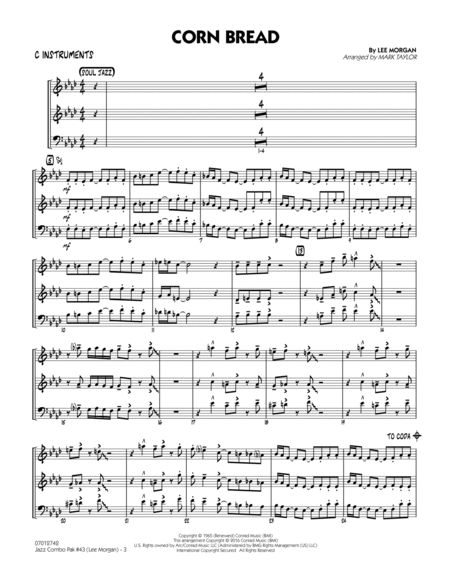 Jazz Combo Pak #43 (Lee Morgan) - C Instruments