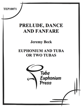 Book cover for Prelude, Dance and Fanfare