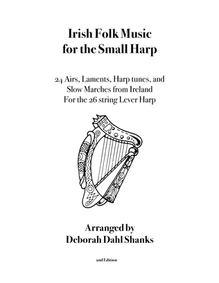 Book cover for Irish Folk Music for the Small Harp