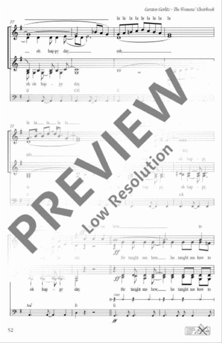 Oh Happy Day Oh Happy Day SSAA scores gallery preview page 4