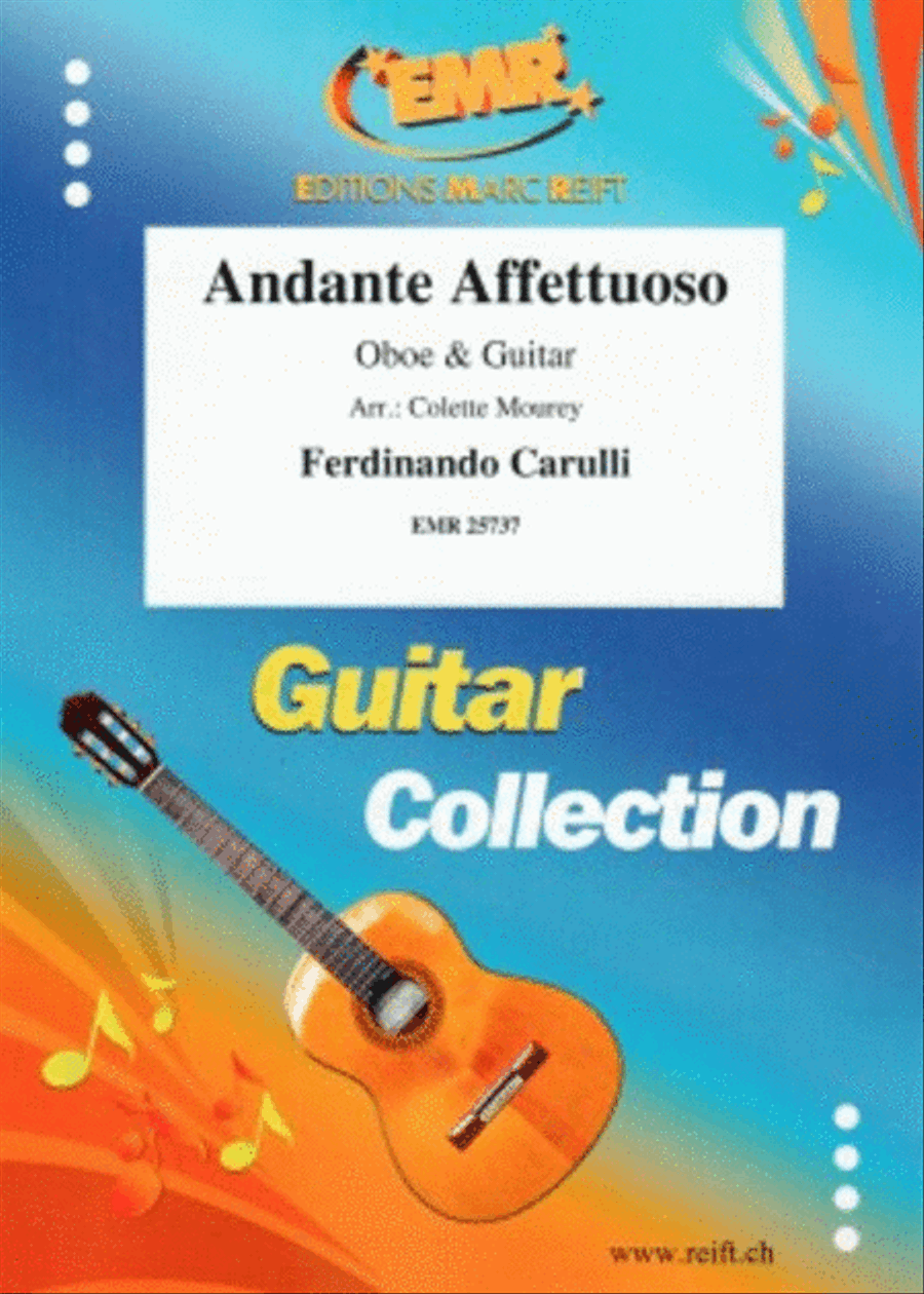 Andante Affettuoso Oboe scores gallery preview page 1
