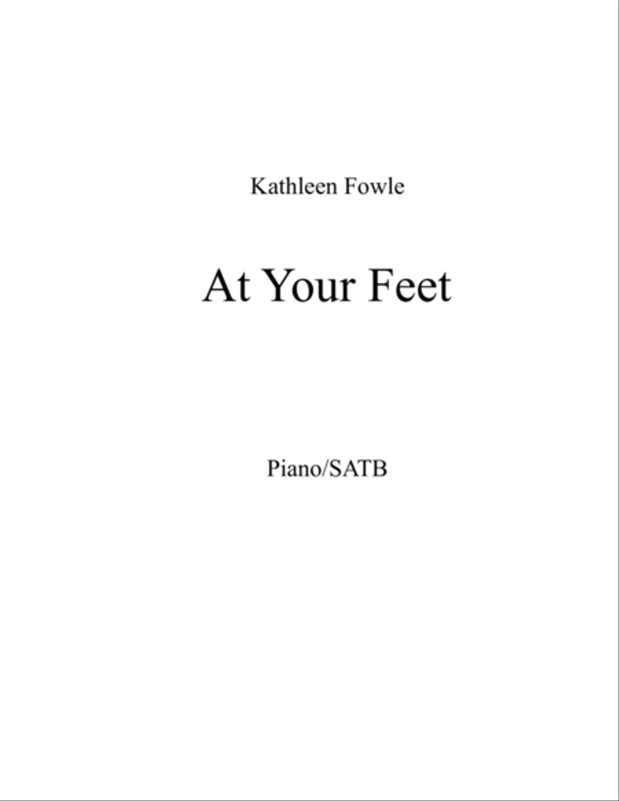 At Your Feet 4-Part scores gallery preview page 2