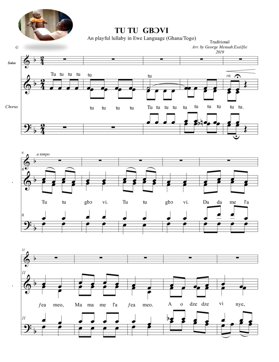 Tuu Tuu Gbovi Small Ensemble scores gallery preview page 1