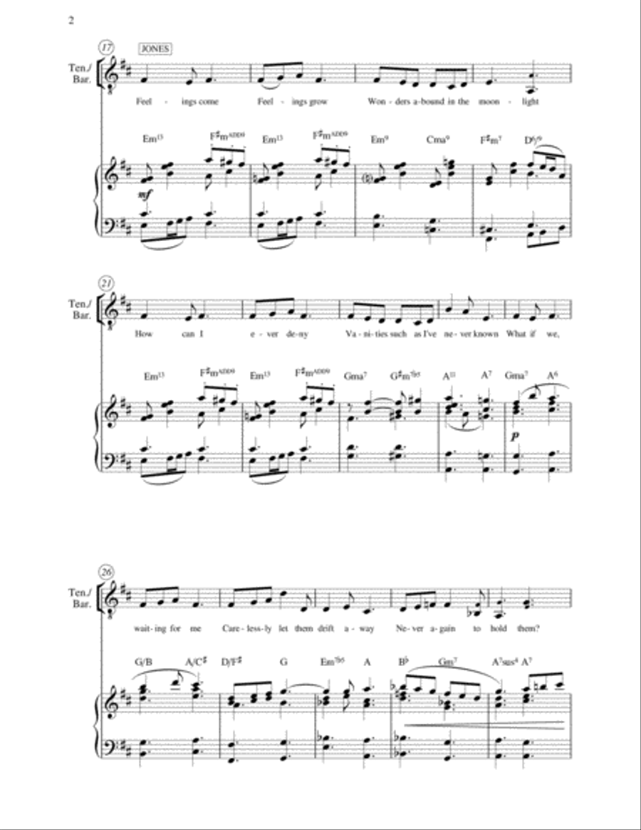 Almost You - duet from the musical John Paul Jones Vocal Duet scores gallery preview page 4