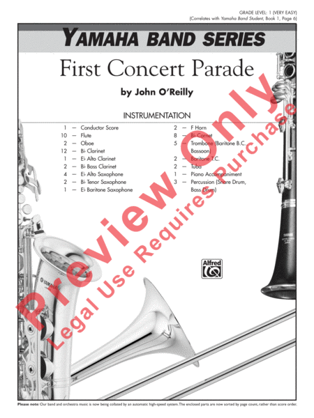 First Concert Parade image number null
