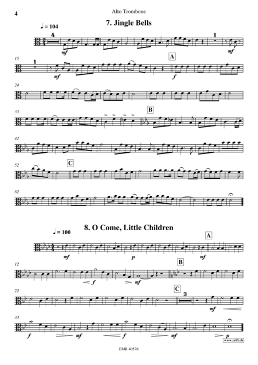 18 Christmas Songs Piano Accompaniment scores gallery preview page 5