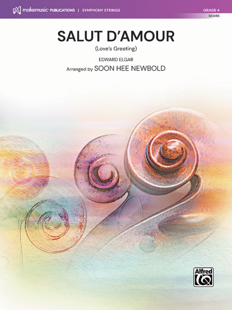 Salut d'Amour String Orchestra scores gallery preview page 1