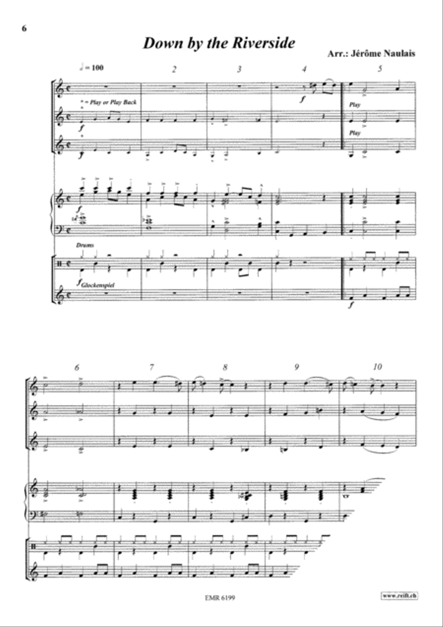 Album Volume 9 Trumpet Trio scores gallery preview page 5