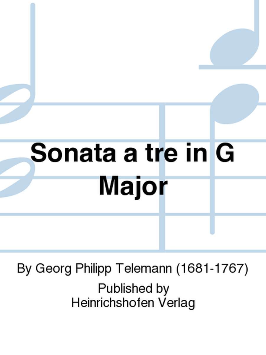 Sonata a tre in G Major