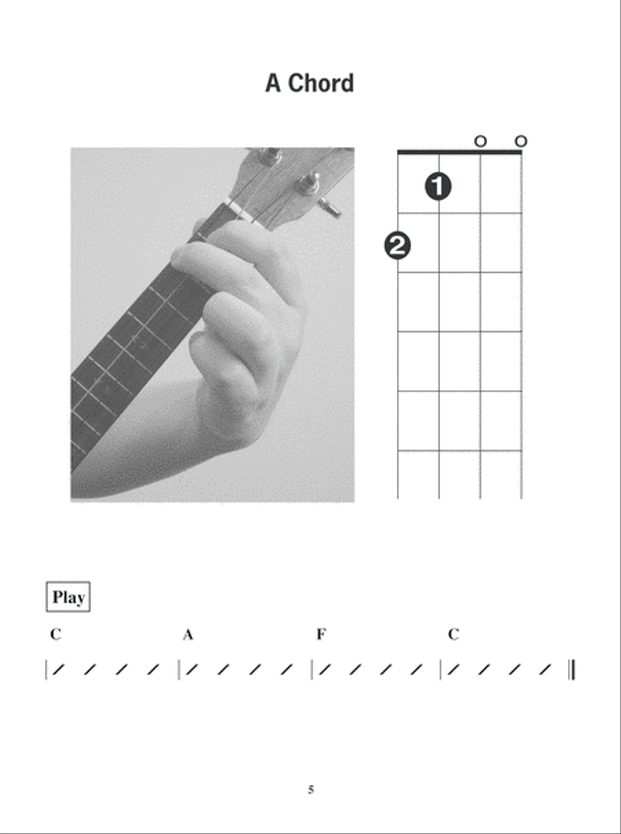 Children's Ukulele Chord Book Ukulele scores gallery preview page 11