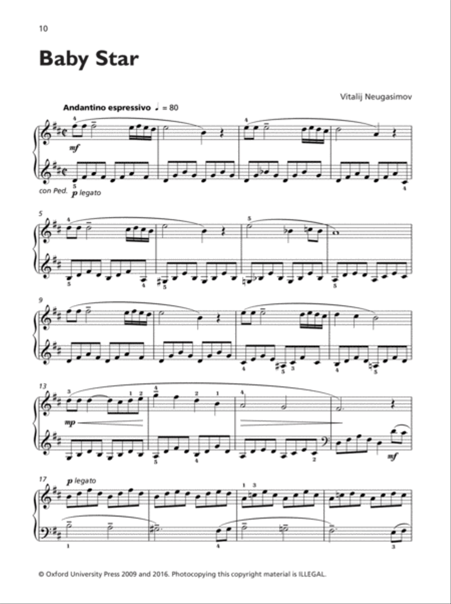 Piano Sketches Book 2 Piano Solo scores gallery preview page 3