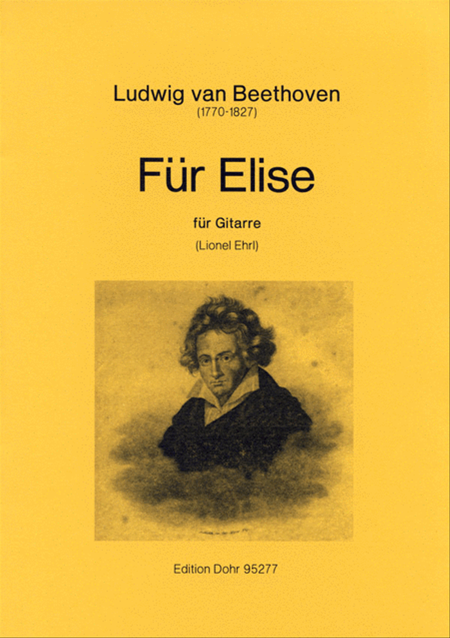 Für Elise (für Gitarre) Acoustic Guitar scores gallery preview page 1