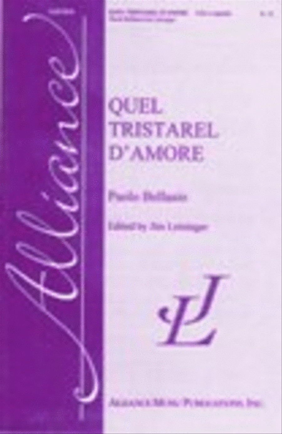 Quel Tristarel D'Amore Quel Tristarel D'Amore 3-Part scores gallery preview page 1