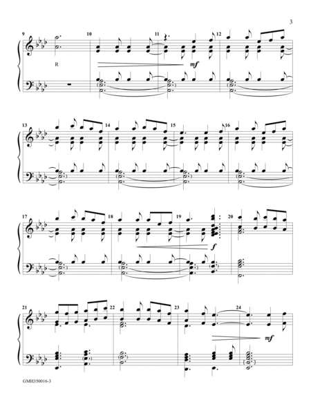 Hallelujah (for 3-6 octave handbell ensemble) (site license) image number null