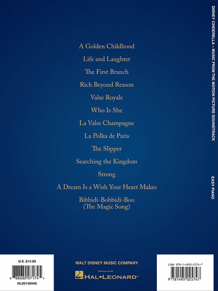 Cinderella Easy Piano scores gallery preview page 2
