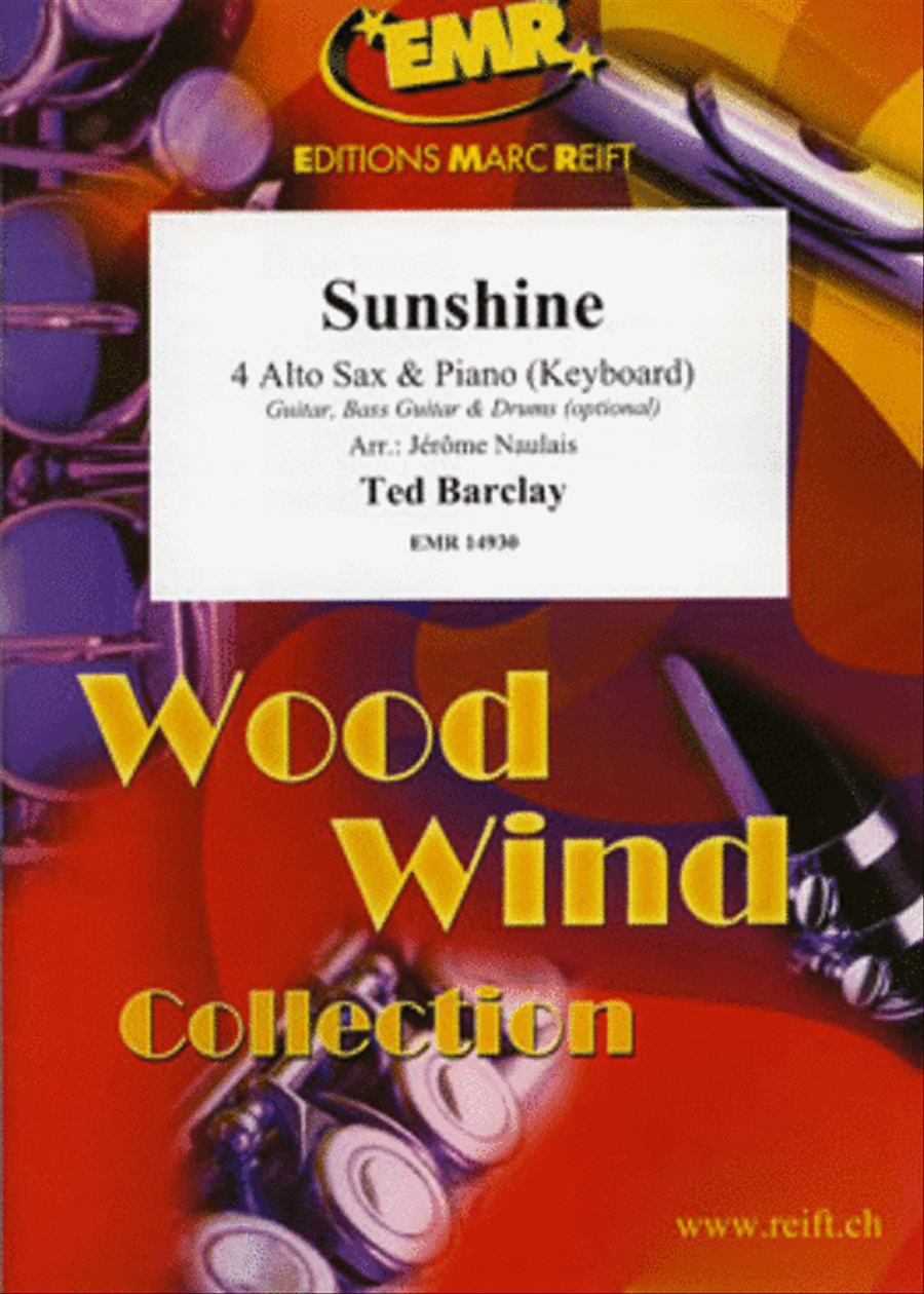 Sunshine Sunshine Alto Saxophone scores gallery preview page 1