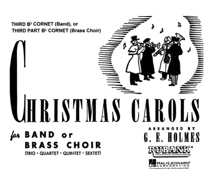 Christmas Carols For Band or Brass Choir - 3rd Bb Cornet (Band) (Concert Band)