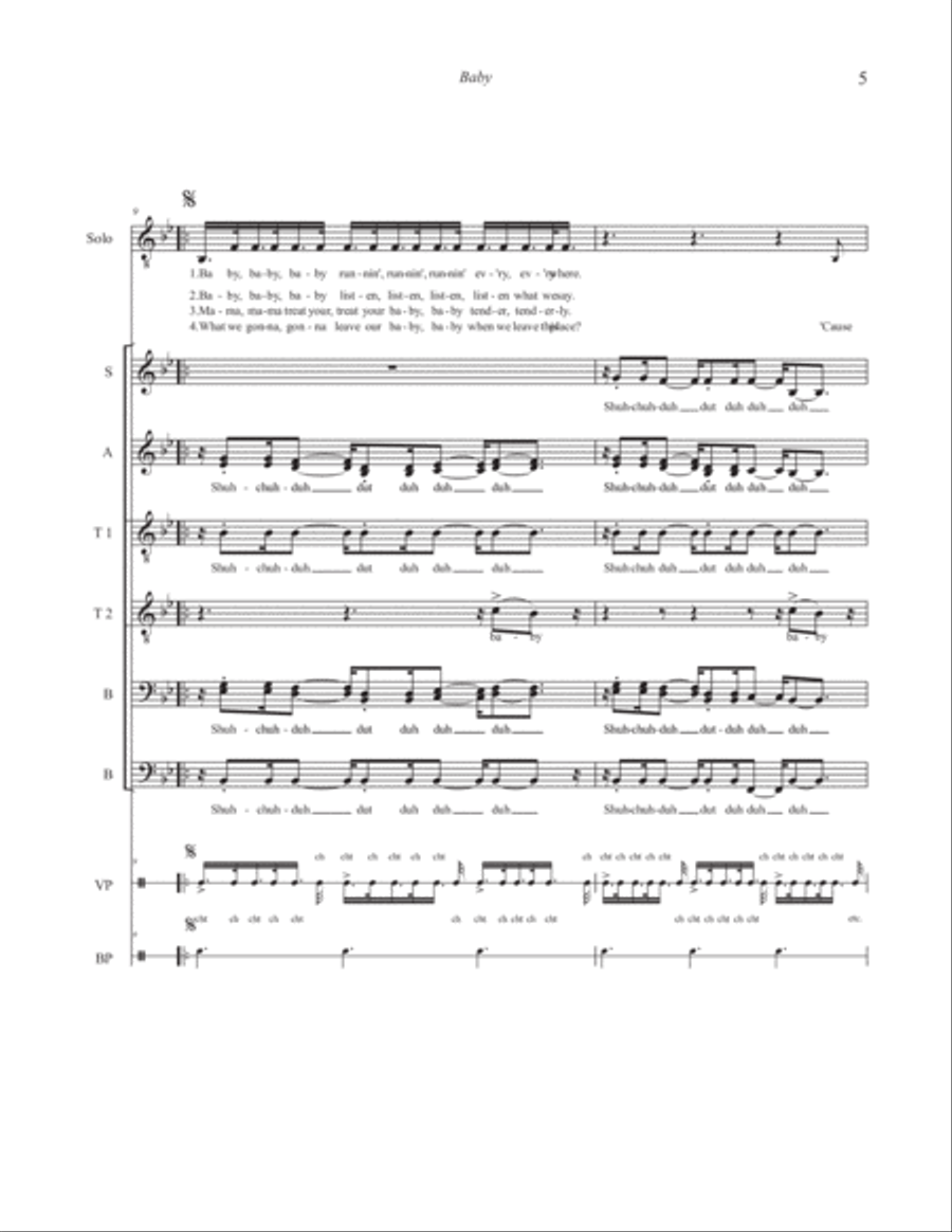 Baby Divisi scores gallery preview page 5