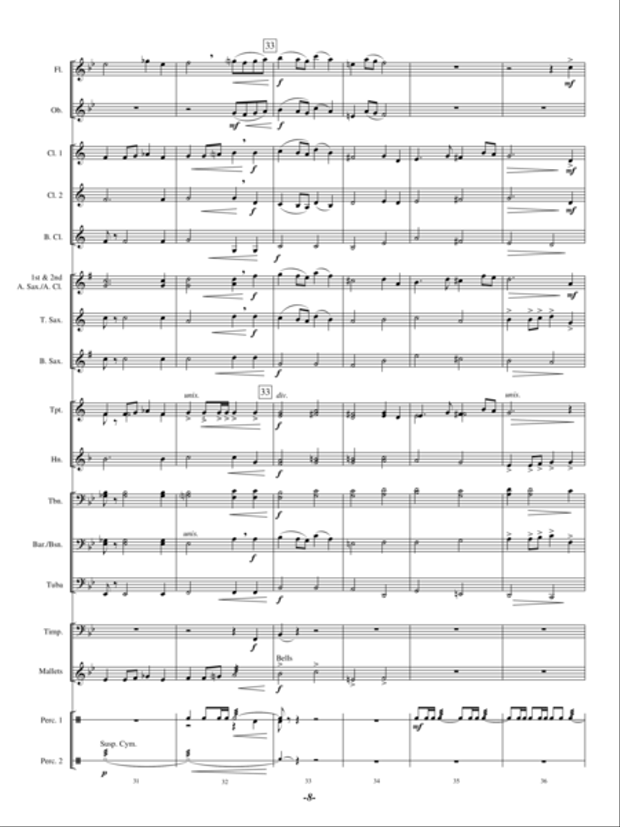 Whispering Ridge Whispering Ridge Concert Band scores gallery preview page 7