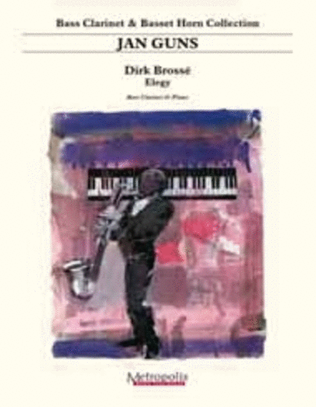 Book cover for Elegy for Bass Clarinet and Piano