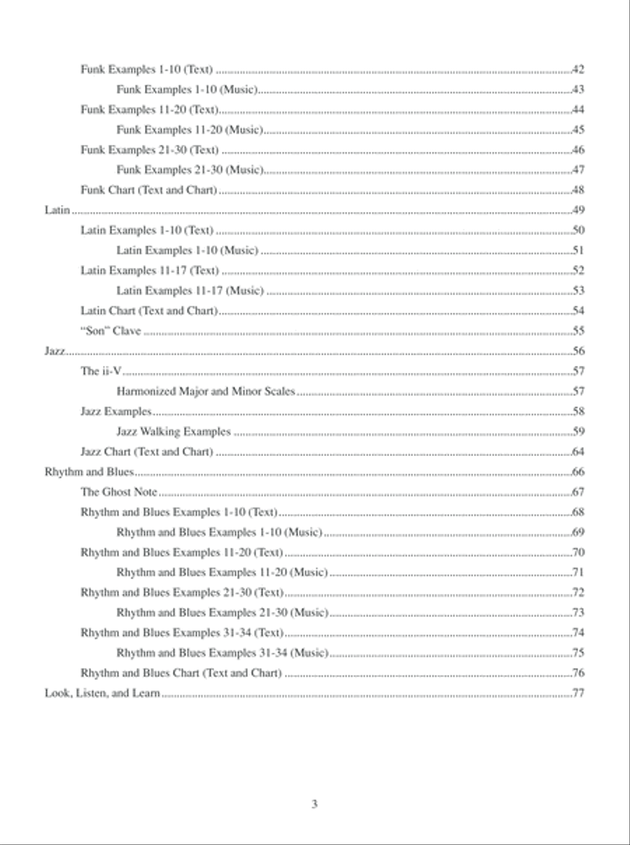 Essential Styles for Bass String Methods scores gallery preview page 4