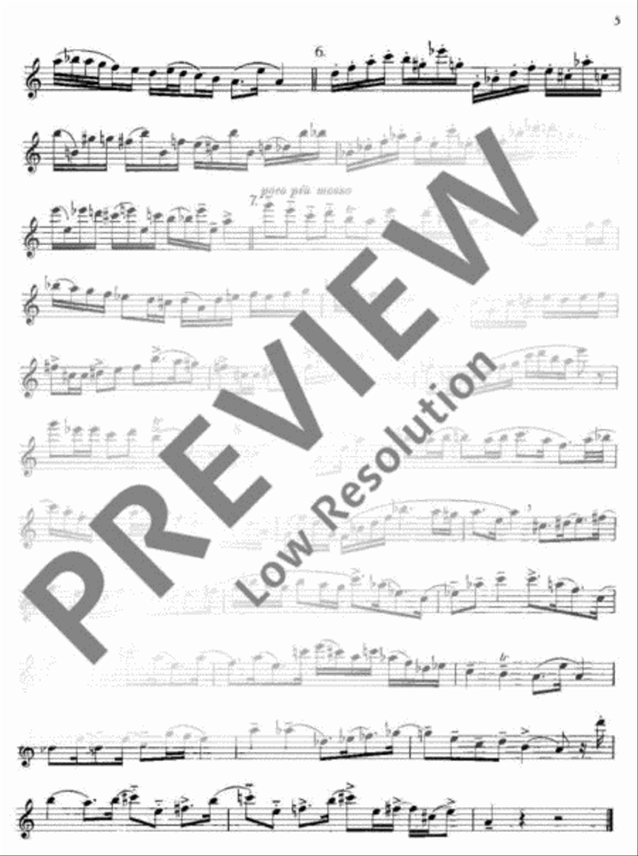 Virtuosic Suite Flute scores gallery preview page 6