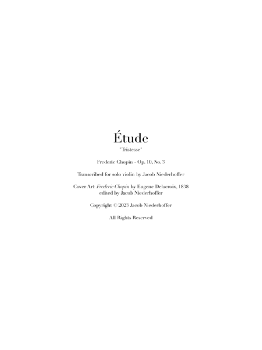 Chopin Etude 
