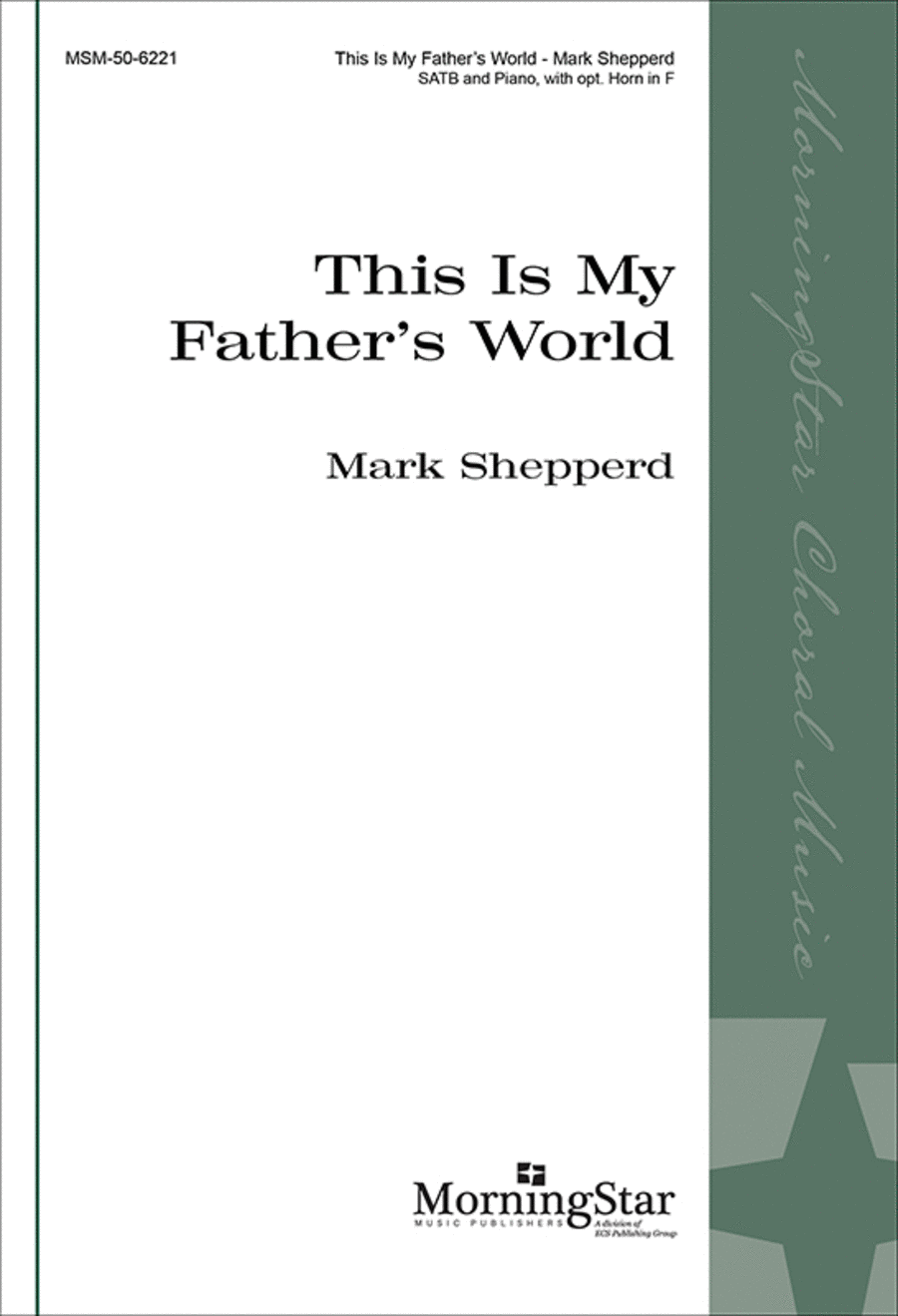 This Is My Father's World (Choral Score) 4-Part scores gallery preview page 1