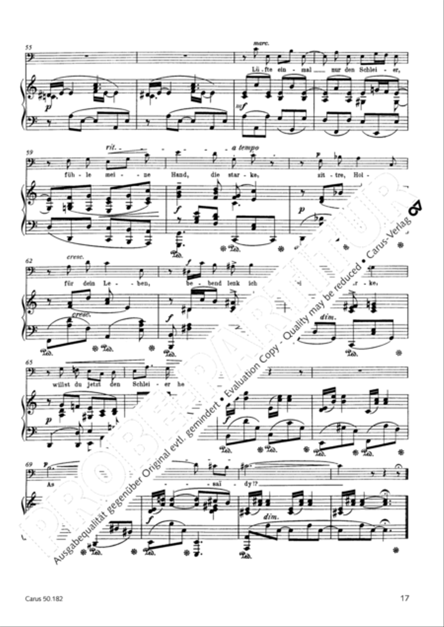 Vom Goldenen Horn 4-Part scores gallery preview page 20
