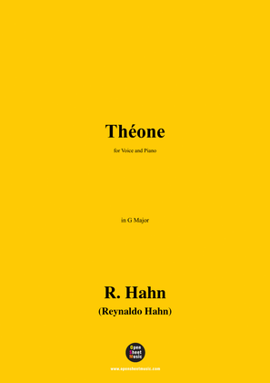R. Hahn-Théone,in G Major