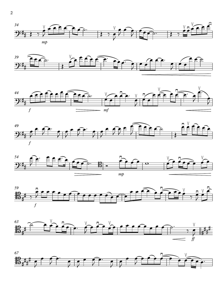 This I Promise You Cello Solo scores gallery preview page 2