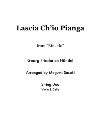 Book cover for Lascia Ch'io Pianga