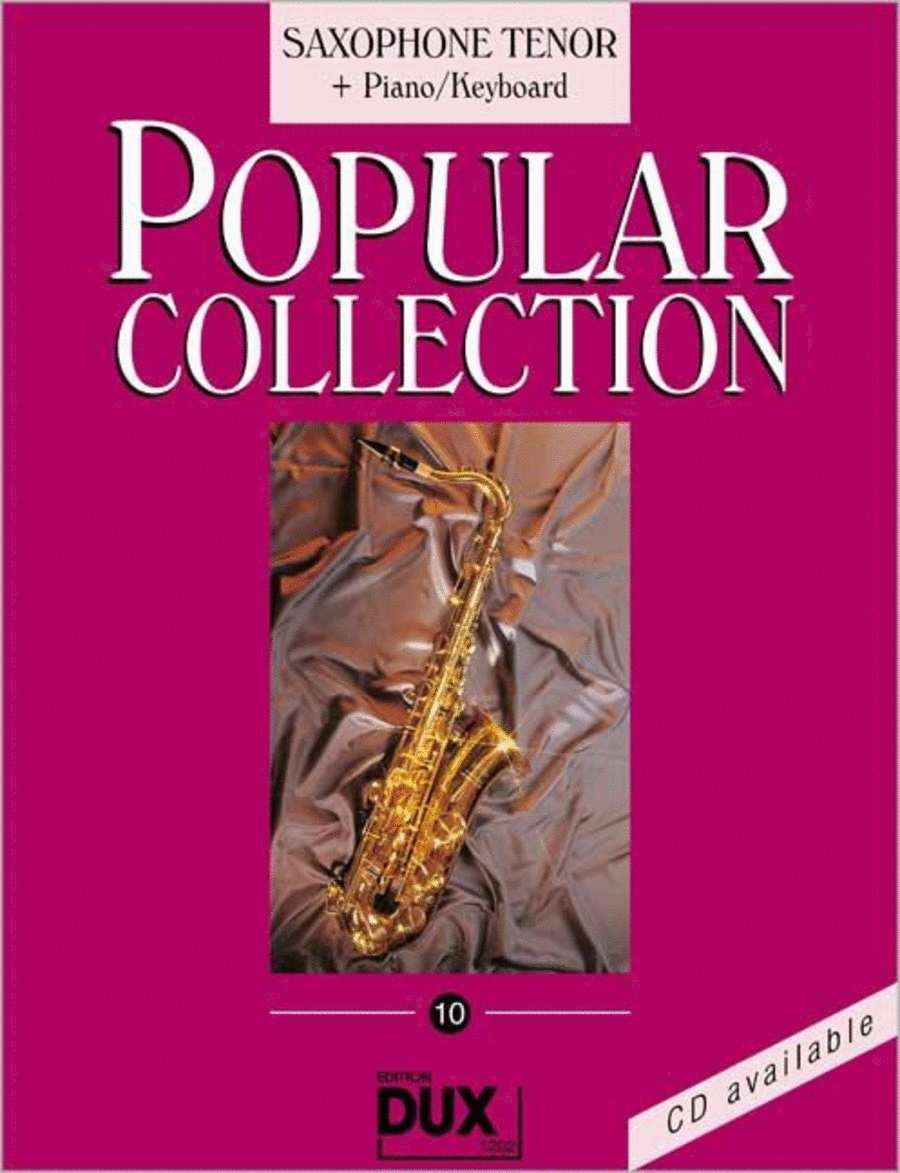 Popular Collection 10 Popular Collection 10 Tenor Saxophone scores gallery preview page 1