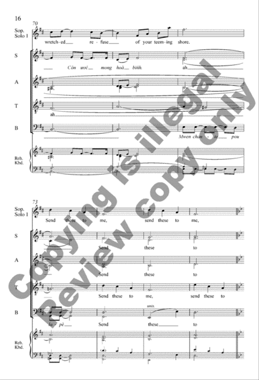 America Will Be! Divisi scores gallery preview page 16