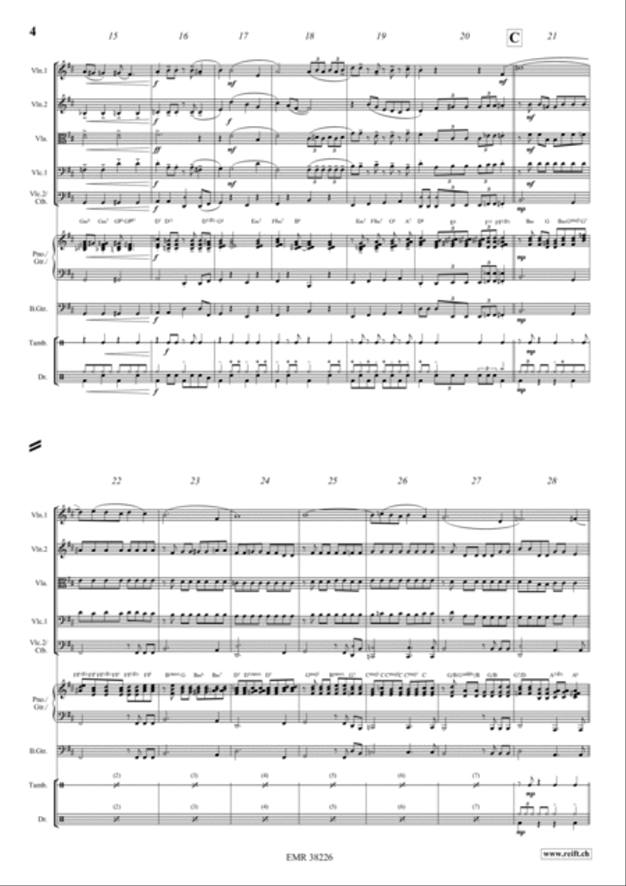 Liza Bass Guitar scores gallery preview page 3