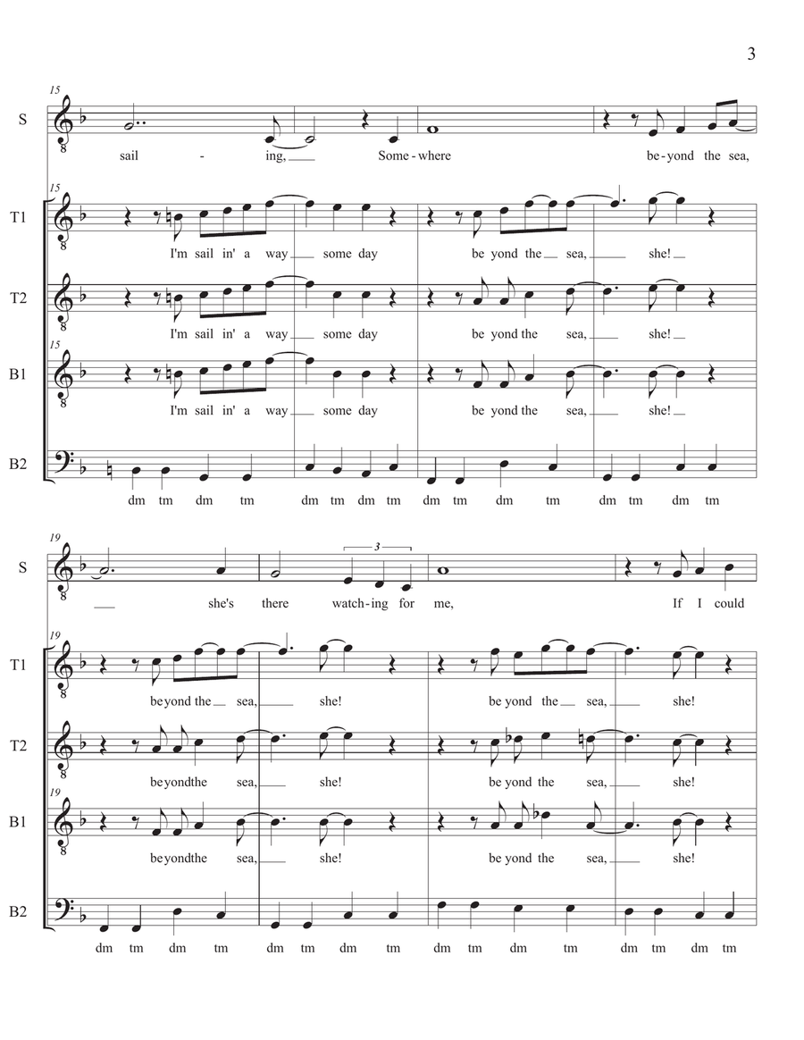 Beyond The Sea TB scores gallery preview page 3