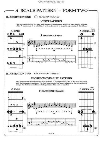 Scales over Chords